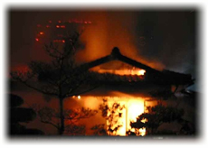 京町家の火災